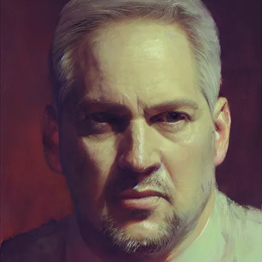 Prompt: kevin mccarthy by ruan jia, portrait