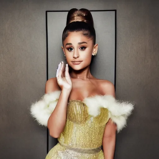 Image similar to Ariana Grande, 8K resolution, award winning photography