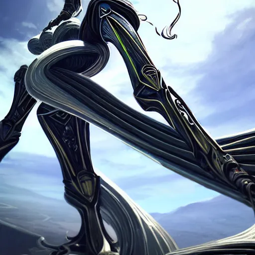 Prompt: highly detailed exquisite warframe fanart, worms eye view, looking up at a giant 500 foot tall beautiful saryn prime female warframe, as a stunning anthropomorphic robot female dragon, sleek smooth white plated armor, unknowingly posing elegantly over your view, walking over you, you looking up from the ground, giant sharp intimidating robot dragon feet about to crush you, proportionally accurate, anatomically correct, sharp claws, two arms, two legs, camera close to the legs and feet, giantess shot, upward shot, ground view shot, leg and thigh shot, epic shot, high quality, captura, realistic, professional digital art, high end digital art, furry art, macro art, giantess art, anthro art, DeviantArt, artstation, Furaffinity, 3D realism, 8k HD render, epic lighting, depth of field