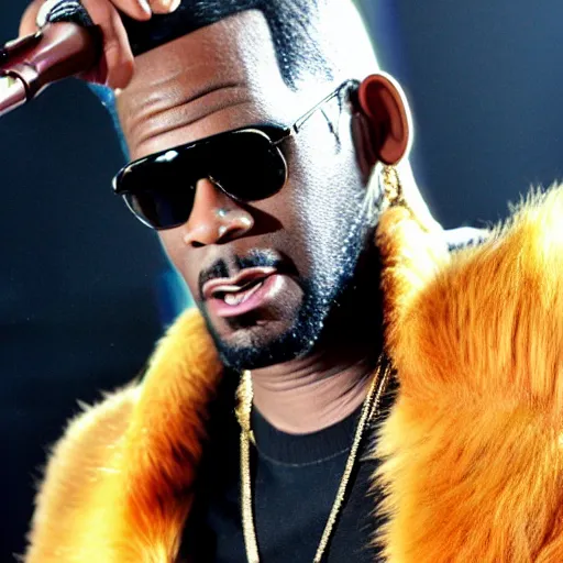 Image similar to r kelly with enormous ears