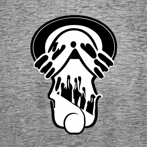 Image similar to skateboard ghost, logo