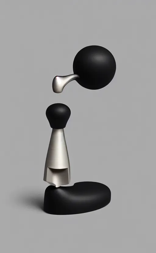 Prompt: a stylish handheld coffee tamper ; designed by marc newsom, zaha hadid, blonde, joseph and joseph, dieter rams ; natural materials ; industrial design ; behance ; le manoosh ; pinterest ; if design award ; reddot design award