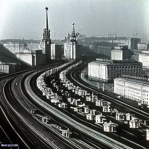 Image similar to moscow, soviet union, photograph from the 6 0 s