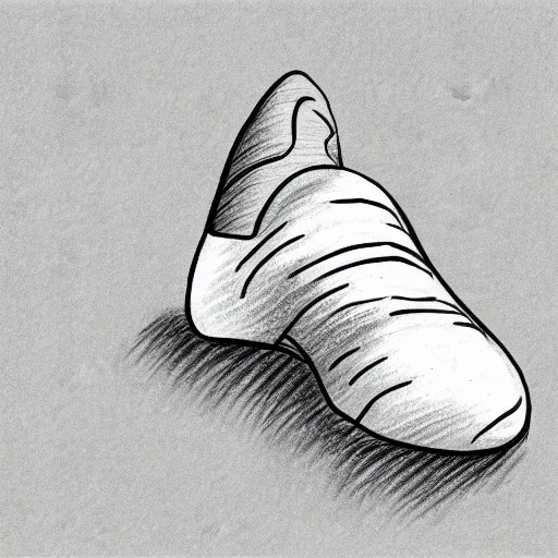 Prompt: drawing of a foot in the style of cartoon, highly detailed, 4k