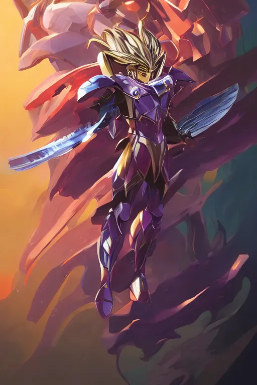 Image similar to 3 d 2 0 2 2 knights of the zodiac saint seiya battle for sanctuary hero suit armor comics mask minimalist, behance hd by jesper ejsing, by rhads, makoto shinkai and lois van baarle, ilya kuvshinov, rossdraws global illumination