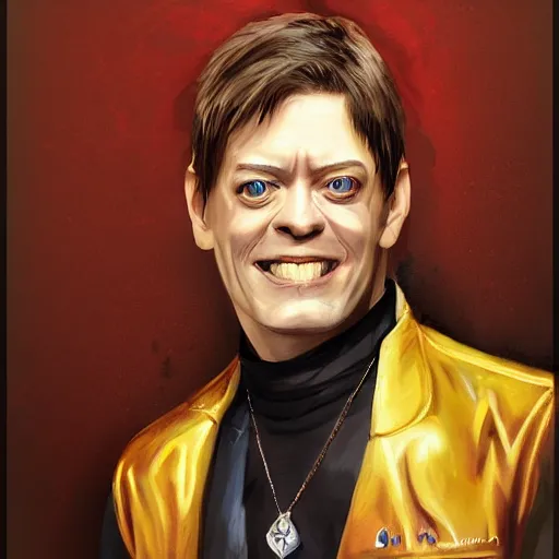 Prompt: uncanny valley portrait of jim breuer cosplaying as a bird, by jon mcnaughton zdzisław artstation