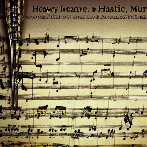 Image similar to heavenly music written by mozart