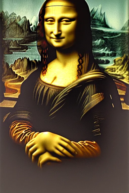 Prompt: marble sculpture mona lisa