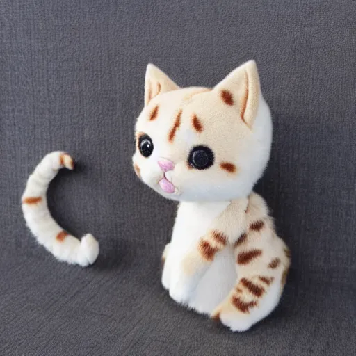 Image similar to kitten stuffed animal