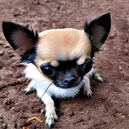 Image similar to chihuahua tarantula hybrid