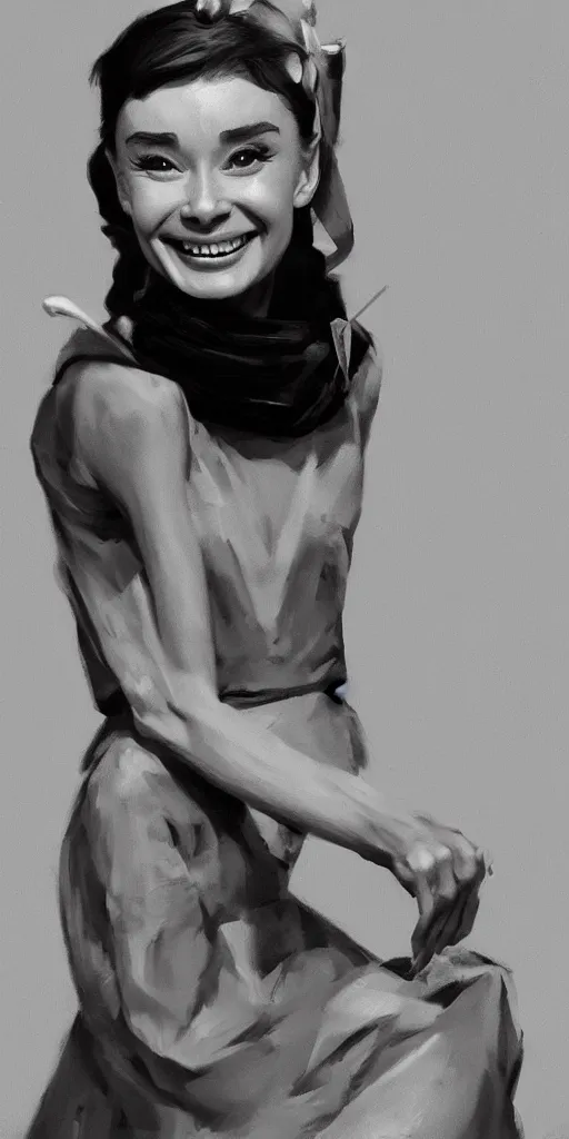 ArtStation - Audrey Hepburn