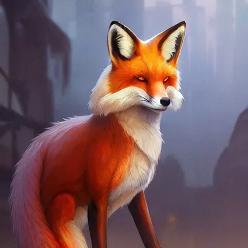 Prompt: kitsune fox, realistic, 5 0 mm bokeh, extremely detailed, unreal engine 5, rtx reflections, concept art by artgerm, greg rutkowski, alphonse mucha