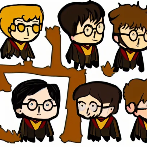 Prompt: harry potter as a fall guys character