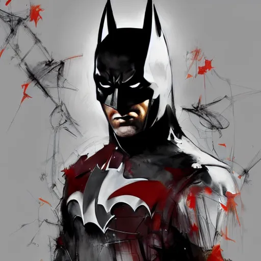 the batman, by benedick bana and artur bordalo and tom, Stable Diffusion