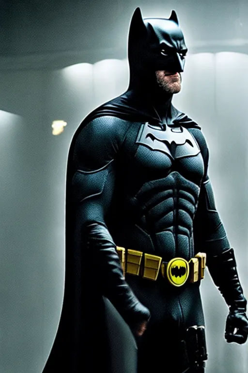 Image similar to cinematic still of jason statham as batman 8 k