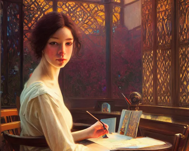 Image similar to photography of daniel garber, deep focus, d & d, fantasy, intricate, elegant, highly detailed, digital painting, artstation, concept art, matte, sharp focus, illustration, hearthstone, art by artgerm and greg rutkowski and alphonse mucha