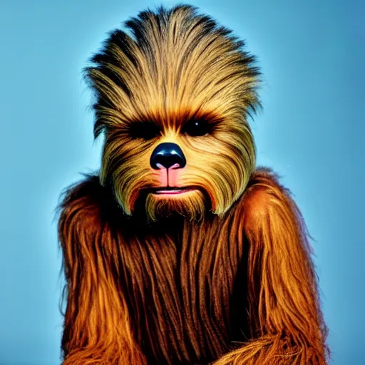 Image similar to a hairless wookie