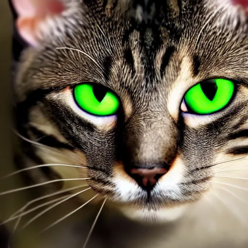 Image similar to cat soldier in call of duty warzone 4k, brown-green eyes with complete heterochromia ,high detail, high-resolution photograph, professional photography, ultra-detail