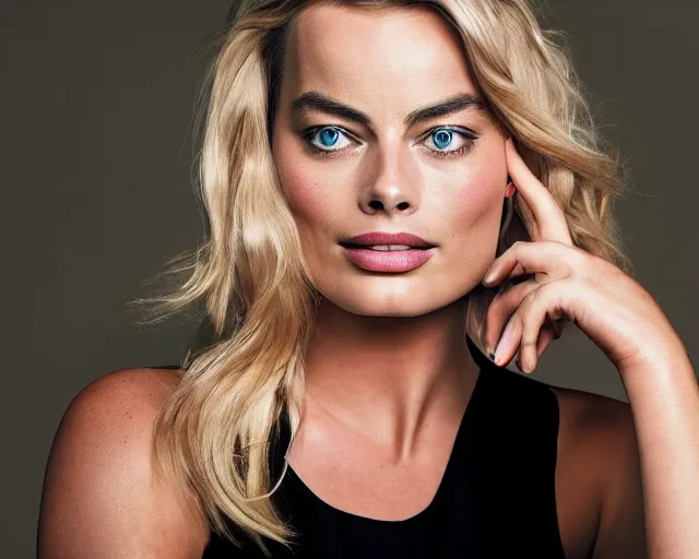 Image similar to a photo of margot robbie sitting on a helicopter propeller, hyper realistic face, beautiful eyes, cinematic, long shot, hyper detailed, 8 5 mm photograph, 8 k resolution, film still, sharp lens, wide lens