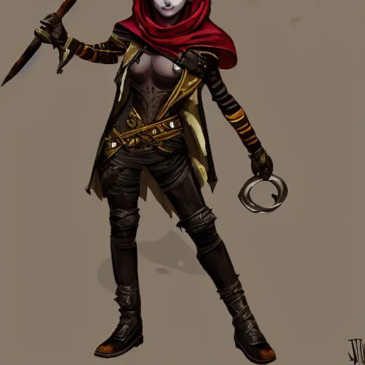 Image similar to dungeons and dragons, chav, eshey rogue, concept character, trending on artstation,