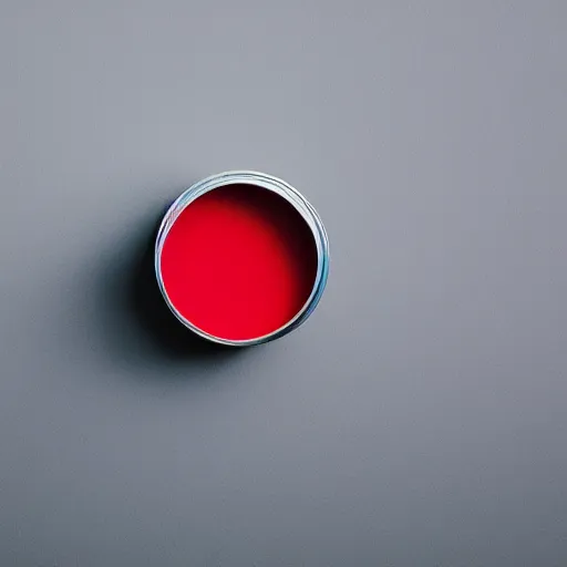 Image similar to can of paint, minimal, modern