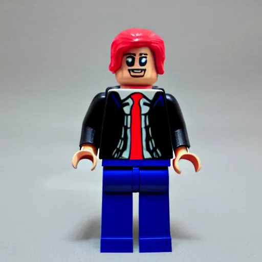 Prompt: donald trump lego figure