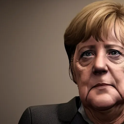 Image similar to screenshot from Angela Merkel in the last of us