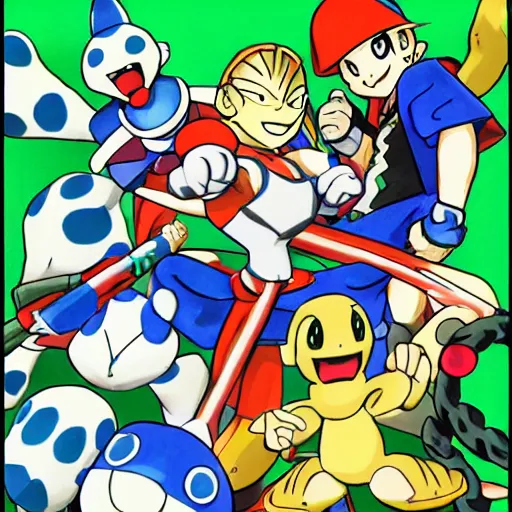 Image similar to art by ken sugimori