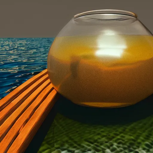 Image similar to fish bowl, movie still, cinematic, 8 k, unreal engine, 3 d render