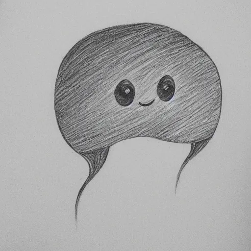 Image similar to pencil drawn peacuful mind