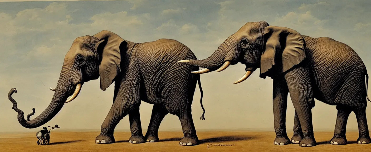 Image similar to an elephant by salvidore dali, highly detailed