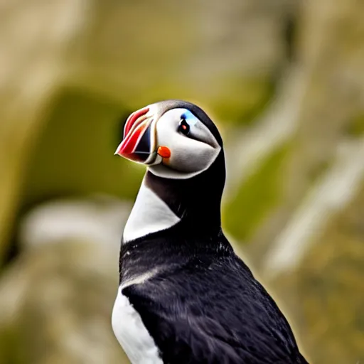 Image similar to beautiful photo of a puffin, canon 5 d