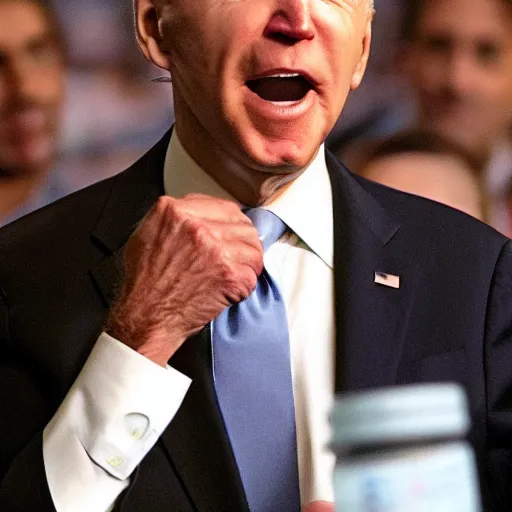 Image similar to joe biden smoking crack