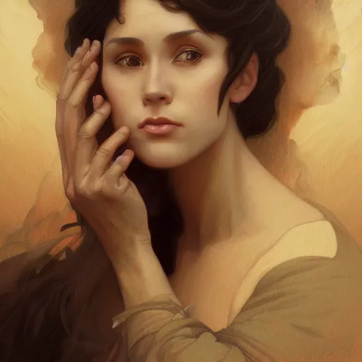 Prompt: portrait of a woman, cliffs, obama, obama, obama, obama, intricate, elegant, highly detailed, digital painting, artstation, concept art, smooth, sharp focus, illustration, art by artgerm and greg rutkowski and alphonse mucha and william - adolphe bouguereau