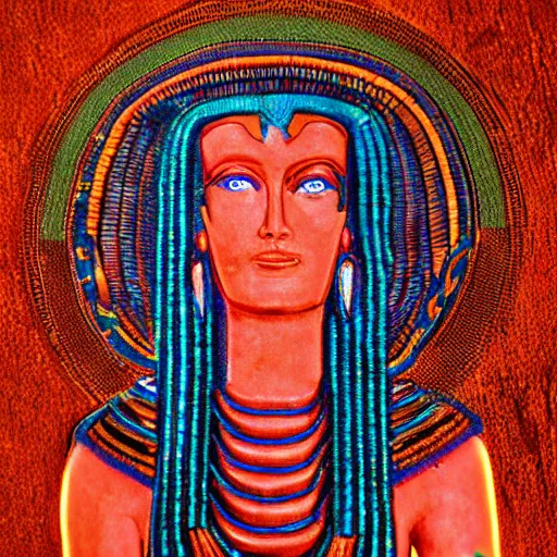 Prompt: 4K uhd photo of Hathor