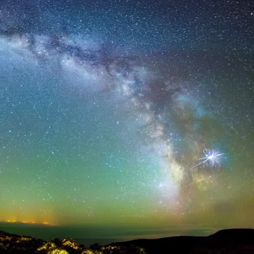Image similar to beautiful photo of milkyway in the night sky