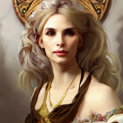 Image similar to a fantasy style portrait painting of maryam d'abo in the style of francois boucher oil painting unreal 5 daz. rpg portrait, extremely detailed artgerm greg rutkowski alphonse mucha