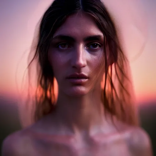 Image similar to photographic portrait of a stunningly beautiful sardinian priestess female in soft dreamy light at sunset, contemporary fashion shoot, by edward robert hughes, annie leibovitz and steve mccurry, david lazar, jimmy nelsson, breathtaking, 8 k resolution, extremely detailed, beautiful, establishing shot, artistic, hyperrealistic, beautiful face, octane render