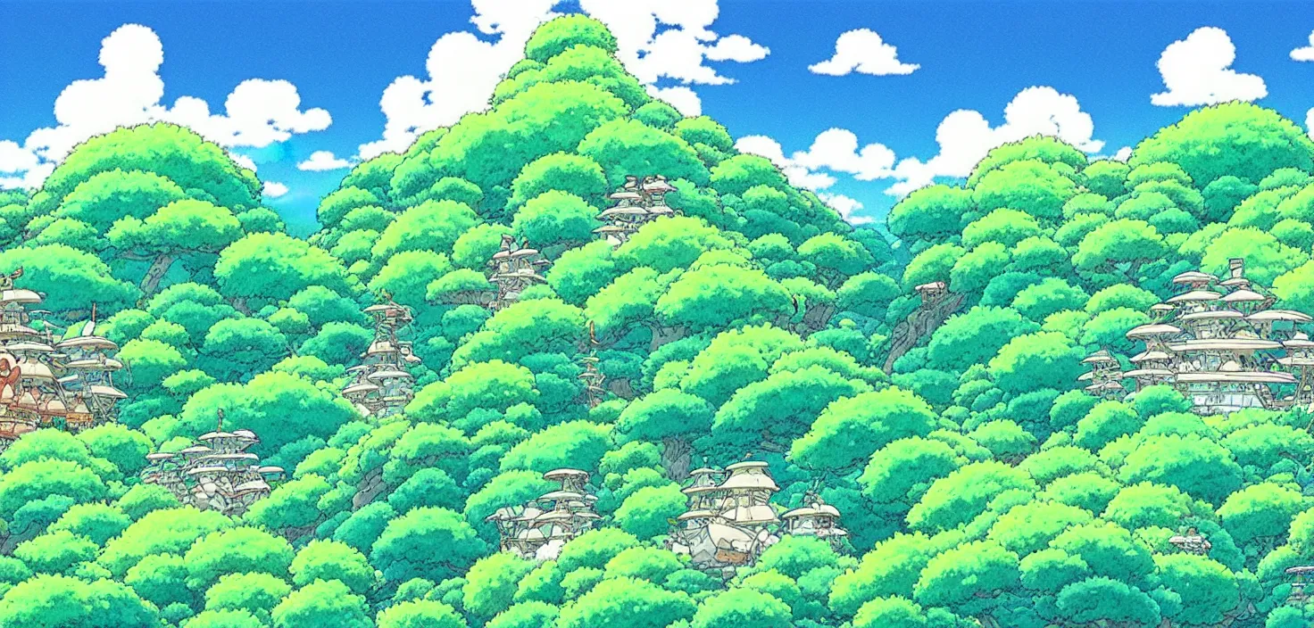 Image similar to exquisite studio ghibli landscape