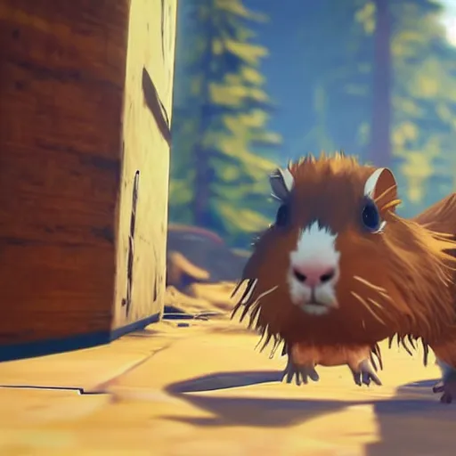 Image similar to a guinea pig in the video game Life is strange