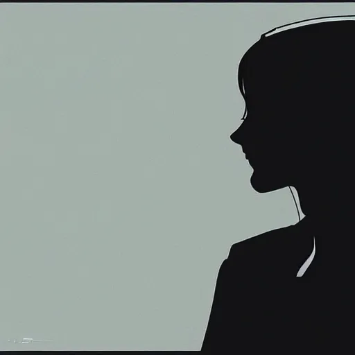 Image similar to portal to the clouds inside the silhouette of an ear, by ilya kuvshinov