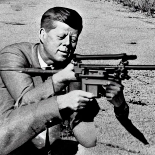 Image similar to jfk firing an m 2 4 9