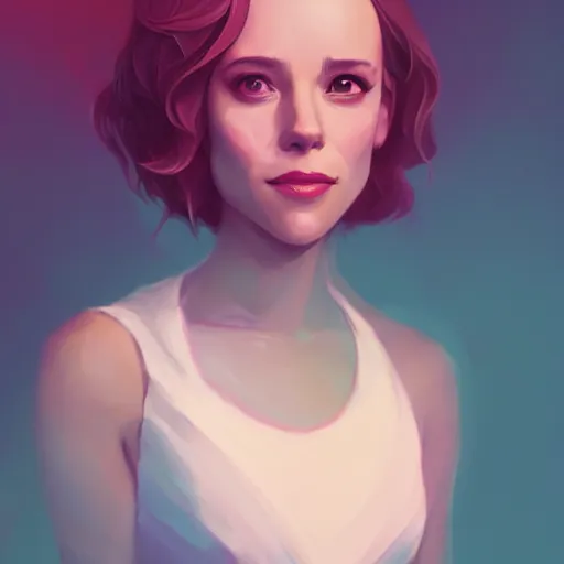 Image similar to a portrait of a beautiful rachel mcadams, art by lois van baarle and loish and ross tran and rossdraws and sam yang and samdoesarts and artgerm and saruei, digital art, highly detailed, intricate, sharp focus, Trending on Artstation HQ, deviantart, unreal engine 5, 4K UHD image