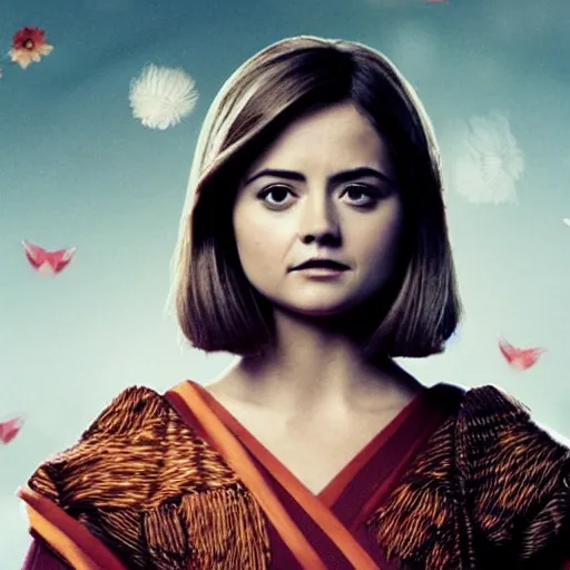 Image similar to jenna coleman as a kitsune