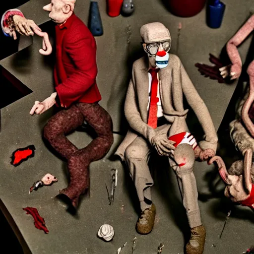 Image similar to january 6 insurrection by otto dix, claymation, hyperrealistic, aesthetic, masterpiece