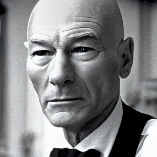 Image similar to film still of patrick stewart in the drama Samuel's Beckett's The Unnameable (1969)