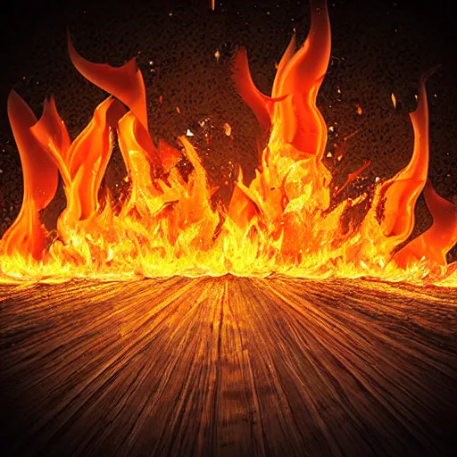 Image similar to fire realistic effect