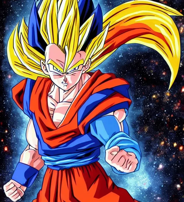 ArtStation - Goku super saiyan 4