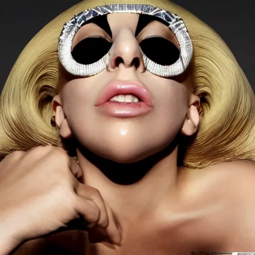 Image similar to lady gaga artpop act 2 album cover shot by nick knight, canon, highly realistic. high resolution. highly detailed. dramatic. 8 k. 4 k.