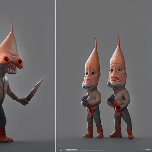 Image similar to coneheads, digital painting, artstation, smooth, sharp focus, octane render, unreal engine, by jimmyc and micaela lattanzio and michael worobec